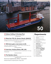 MR Aug-24#2  gears and 
Naval Gensets
Kongsberg propellers and thrusters