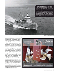 MR Nov-24#47  Service as the USCGC Alex Haley 
(WMEC39), and serves