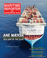 MR Dec-24#Cover  NEWS
marinelink.com
ANE MÆRSK 
World’s First Large Methanol-en