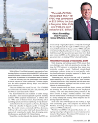 MR Apr-25#27  carriers per square meter of dry dock 
space versus one FPSO