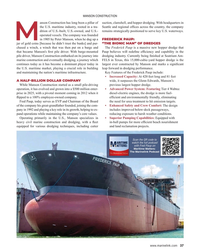 MR Apr-25#37 , a journey which  FELS in Texas, this 15,000-cubic-yard