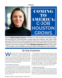 MR Oct-25#16  
COMING 
TO 
AMERICA: 
C-JOB
HOUSTON 
GROWS
When Heidi Landen