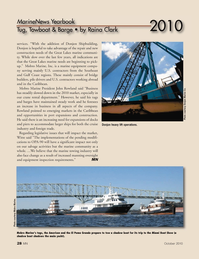 Marine News Magazine, page 28,  Oct 2010