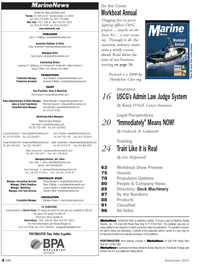 Marine News Magazine, page 4,  Nov 2010