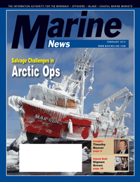 Marine News Magazine Cover Feb 2012 - Inland Bulk Transportation