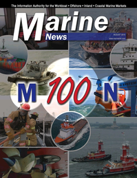 Marine News Magazine Cover Aug 2015 - MN 100 Market Leaders