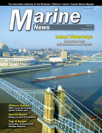 Marine News Magazine Cover May 2017 - Inland Waterways