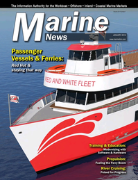 Marine News Magazine Cover Jan 2018 - Passenger Vessels & Ferries