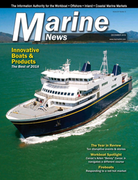 Marine News Magazine Cover Dec 2018 - Innovative Products & Boats 