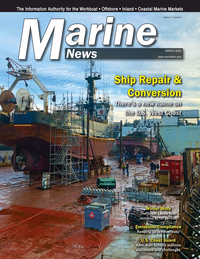 Marine News Magazine Cover Mar 2020 - Workboat Conversion & Repair