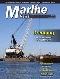 Marine News Magazine Cover May 2021 - Dredging
