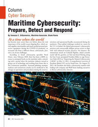 Marine News Magazine, page 30,  Nov 2021