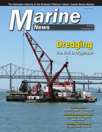 Marine News Magazine Cover May 2022 - Dredging