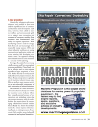 Marine News Magazine, page 21,  Oct 2023