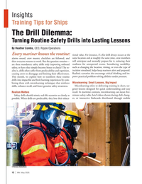 Marine News Magazine, page 12,  May 2025