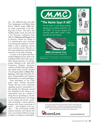 Marine News Magazine, page 29,  May 2025