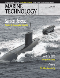 Marine Technology Magazine Cover May 2008 - Undersea Defense Edition