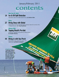 Marine Technology Magazine, page 2,  Jan 2011