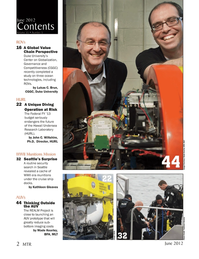 Marine Technology Magazine, page 2,  Jun 2012