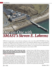 Marine Technology Magazine, page 26,  Oct 2013