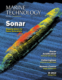 Marine Technology Magazine Cover Mar 2014 - Instrumentation: Measurement, Process & Analysis