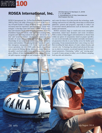 Marine Technology Magazine, page 28,  Jul 2014
