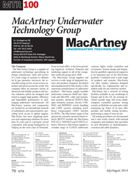 Marine Technology Magazine, page 70,  Jul 2014