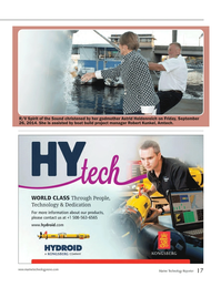 Marine Technology Magazine, page 17,  Oct 2014