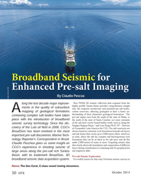 Marine Technology Magazine, page 30,  Oct 2014
