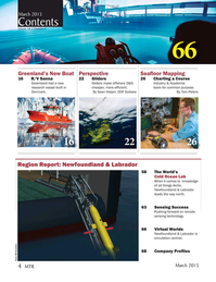 Marine Technology Magazine, page 4,  Mar 2015