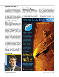 Marine Technology Magazine, page 9,  May 2015