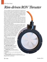Marine Technology Magazine, page 10,  Oct 2015