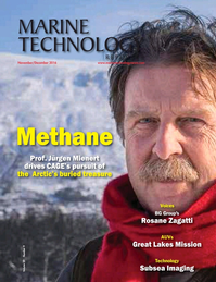 Marine Technology Magazine Cover Nov 2016 - Subsea Engineering & Construction