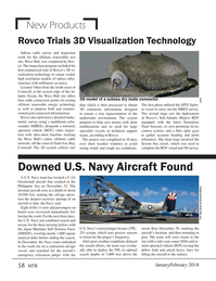 Marine Technology Magazine, page 58,  Jan 2018