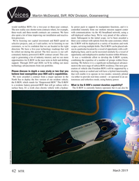 Marine Technology Magazine, page 42,  Mar 2019