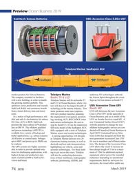 Marine Technology Magazine, page 74,  Mar 2019