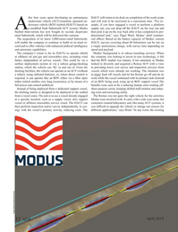 Marine Technology Magazine, page 32,  Apr 2019