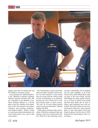 Marine Technology Magazine, page 12,  Jul 2019