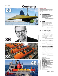 Marine Technology Magazine, page 2,  Mar 2020
