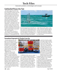 Marine Technology Magazine, page 40,  Apr 2020