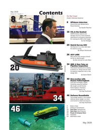 Marine Technology Magazine, page 2,  May 2020