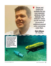 Marine Technology Magazine, page 49,  May 2020