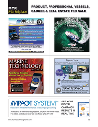 Marine Technology Magazine, page 63,  Oct 2020