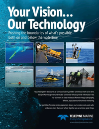 Marine Technology Magazine, page 4th Cover,  Jan 2021