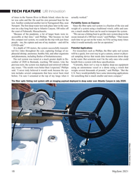 Marine Technology Magazine, page 18,  May 2021