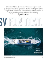 Marine Technology Magazine, page 25,  May 2021