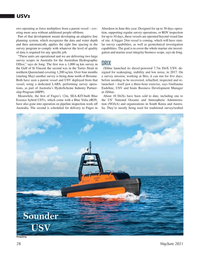 Marine Technology Magazine, page 28,  May 2021