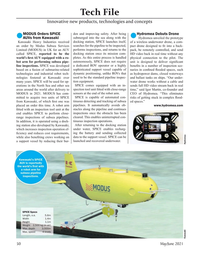 Marine Technology Magazine, page 50,  May 2021