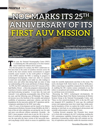 Marine Technology Magazine, page 14,  Nov 2021