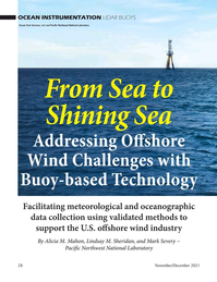Marine Technology Magazine, page 28,  Nov 2021